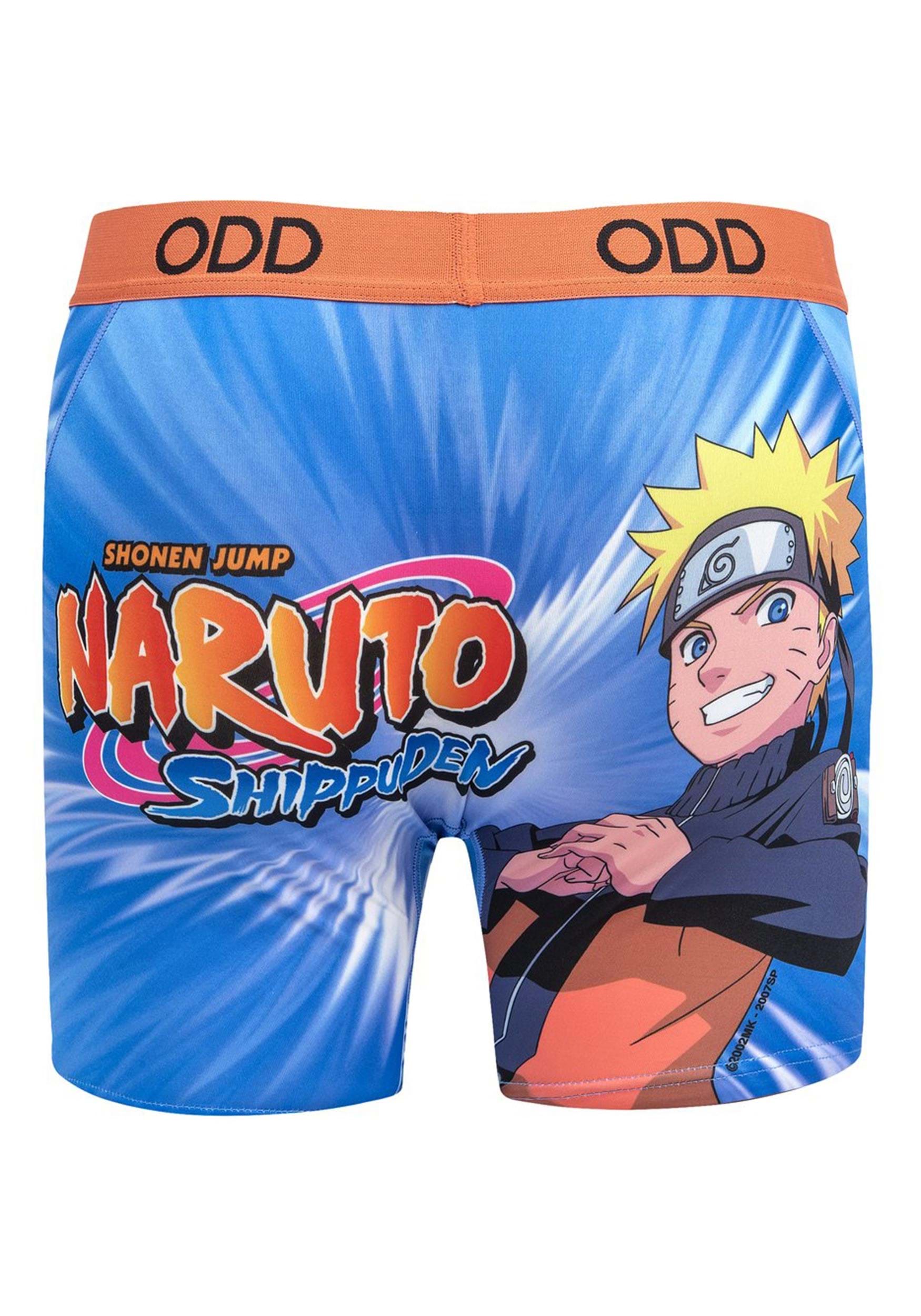 Naruto Vs Sasuke Mens Boxer Briefs