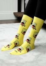 Surprised Spongebob Crew Sock-1