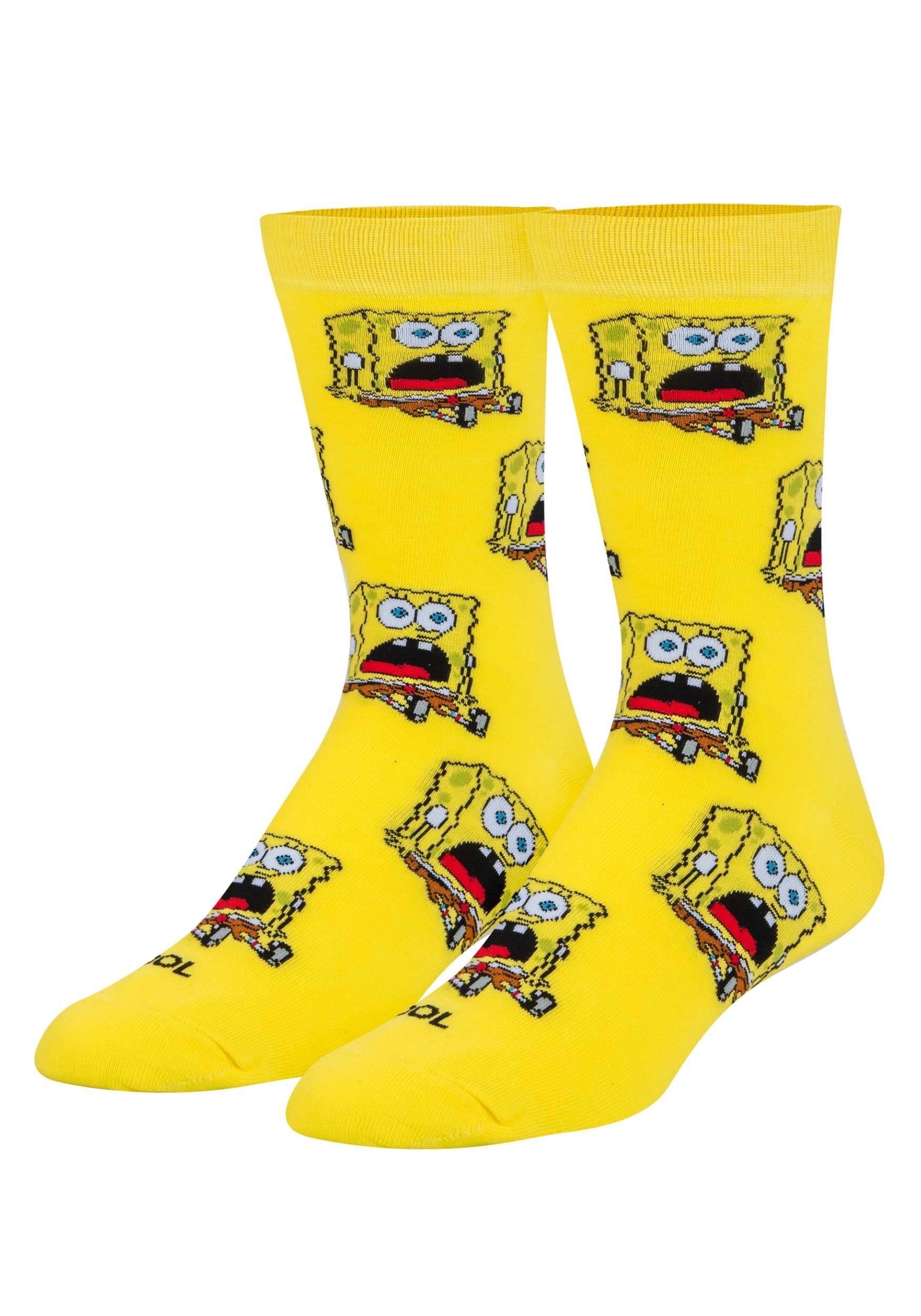 Crew Sock Surprised Spongebob