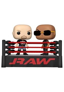 POP Moment WWE The Rock vs Stone Cold in Wrestling Ring