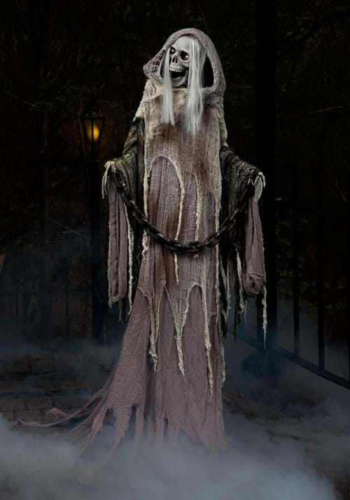 6 ft Standing Ghoul Animatronic Decoration