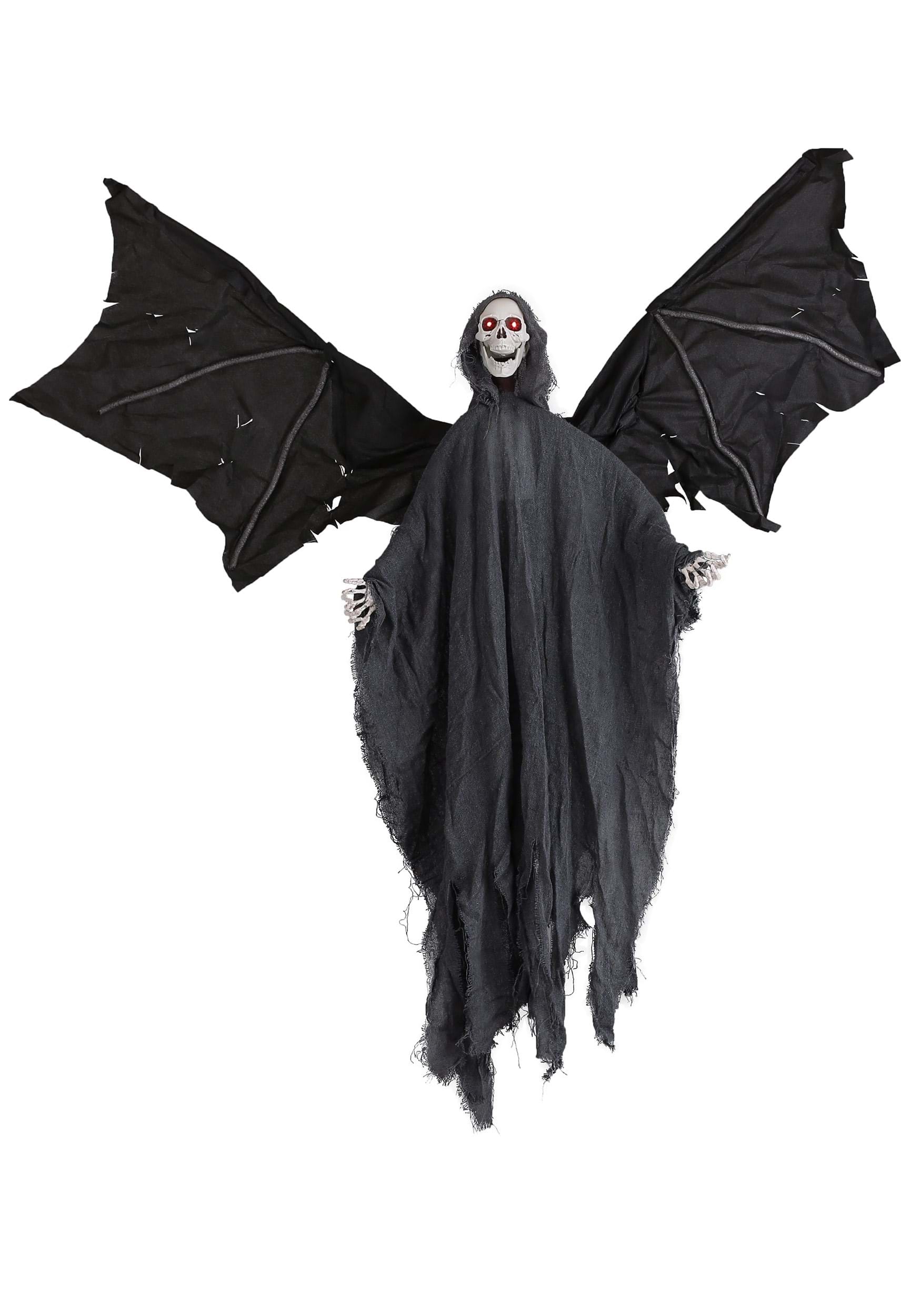 Animated 3.8FT Flying Grim Reaper Prop | Reaper Decorations