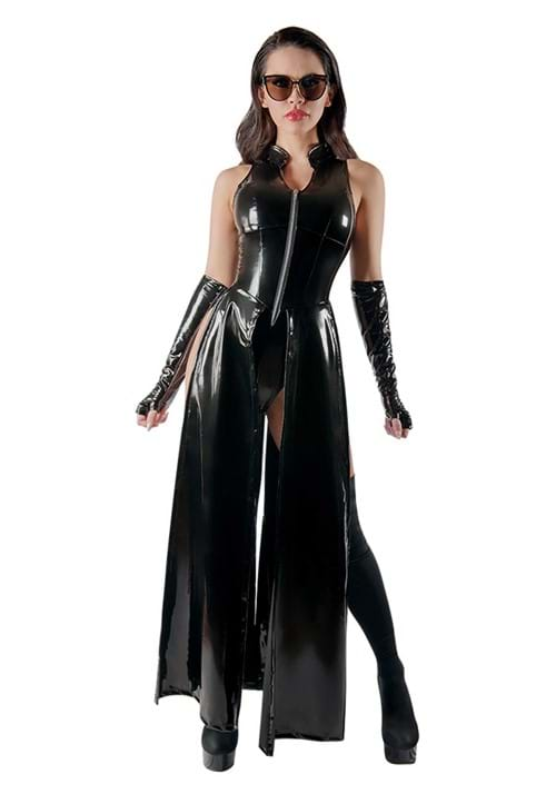 Womens Sexy Domi Matrix Costume