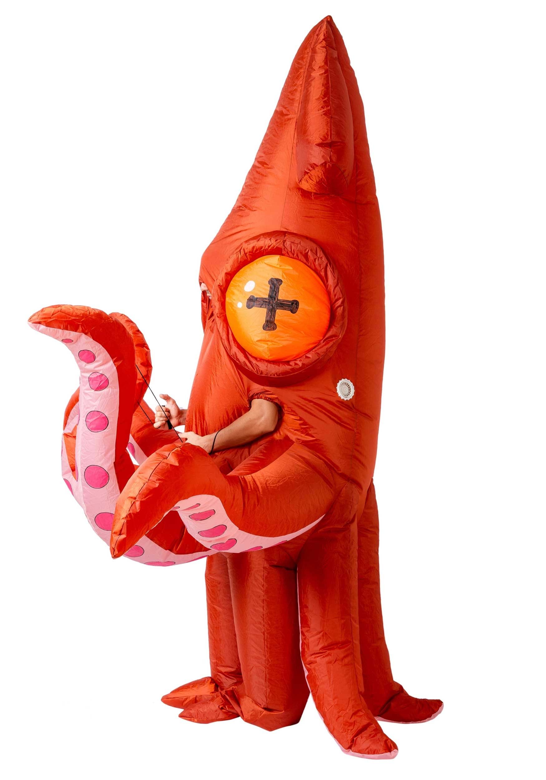 Inflatable Giant Squid Adult Fancy Dress Costume