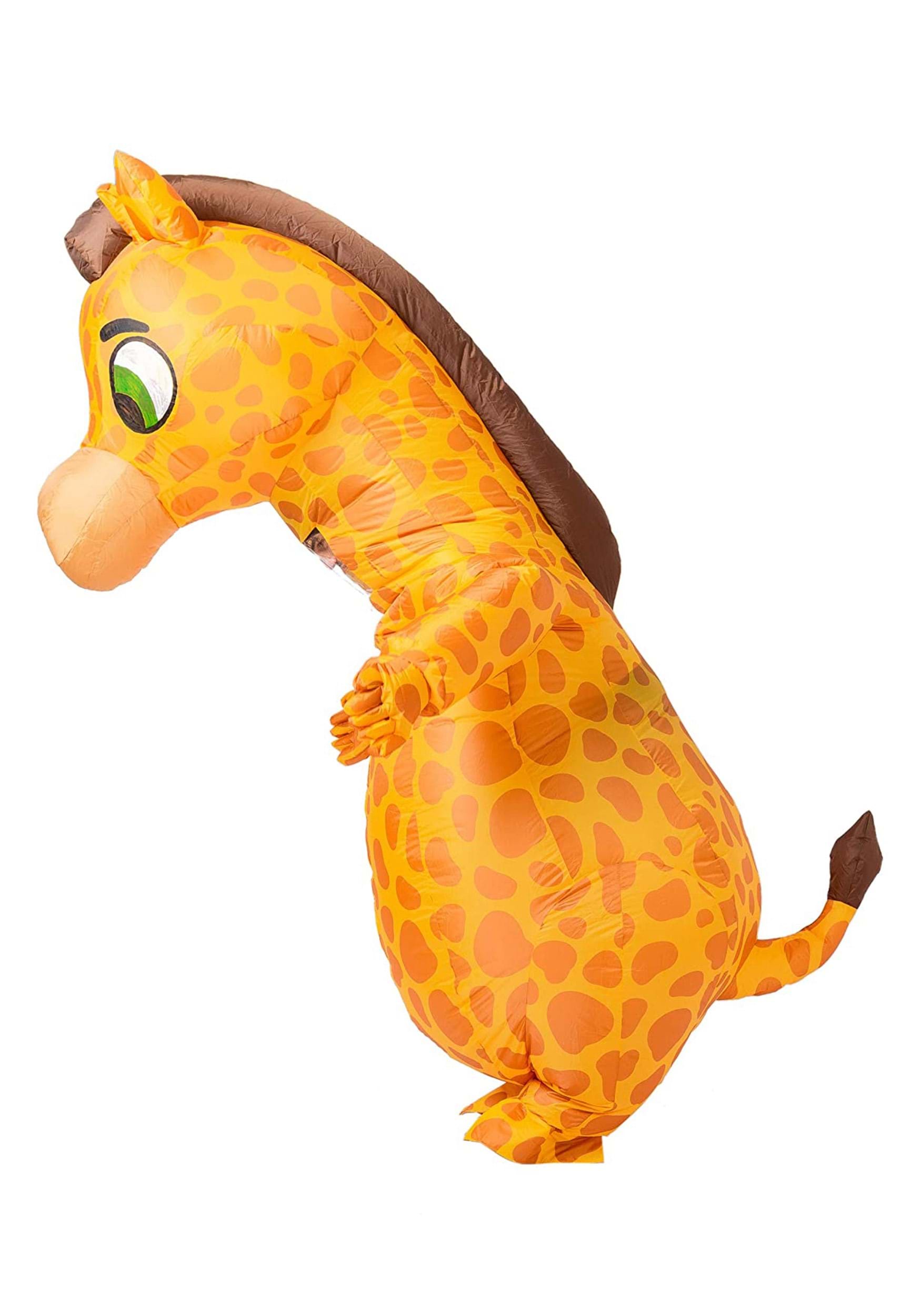 Inflatable Adult Giraffe Fancy Dress Costume