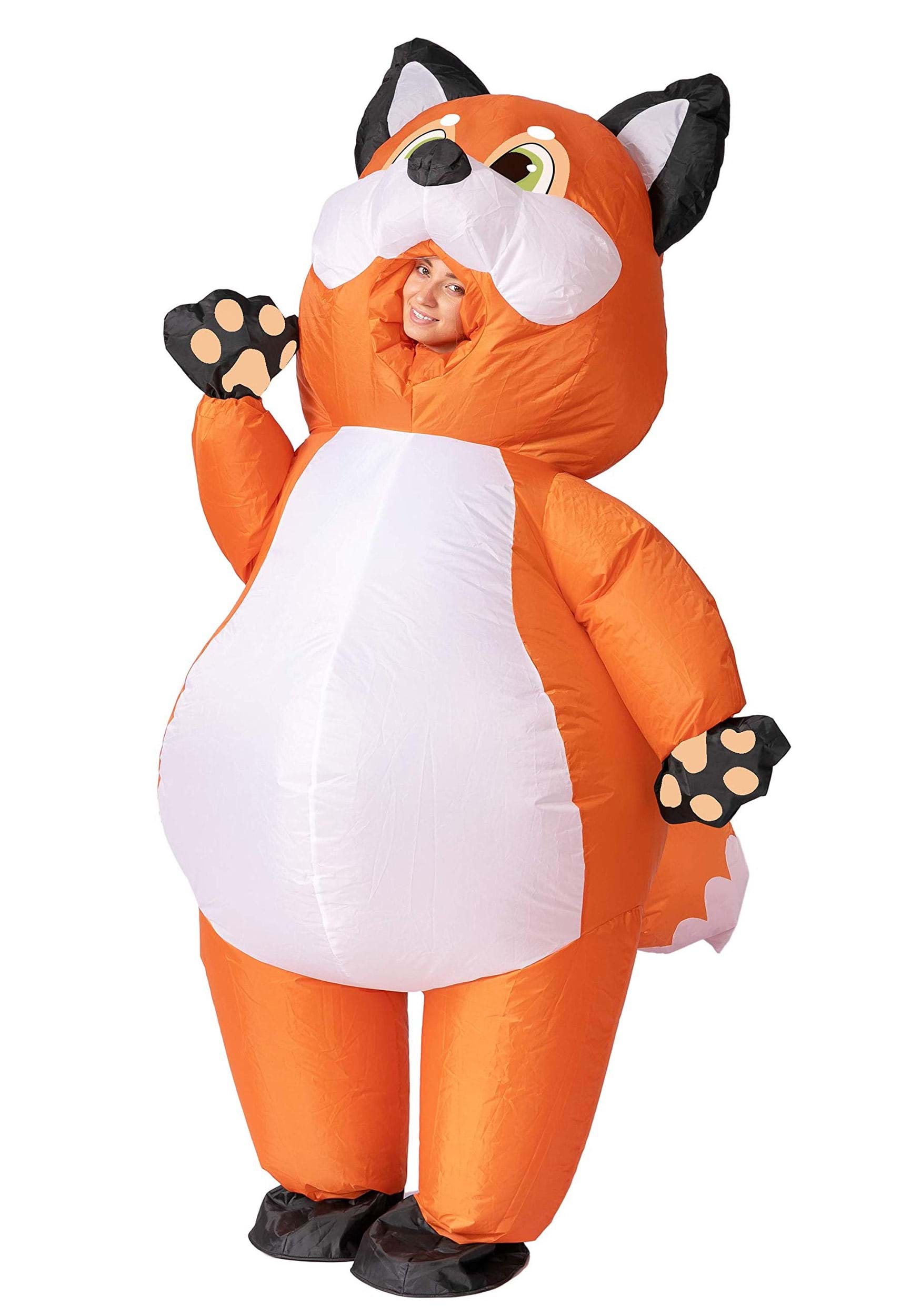 Adult 's Inflatable Fox Fancy Dress Costume , Animal Fancy Dress Costumes