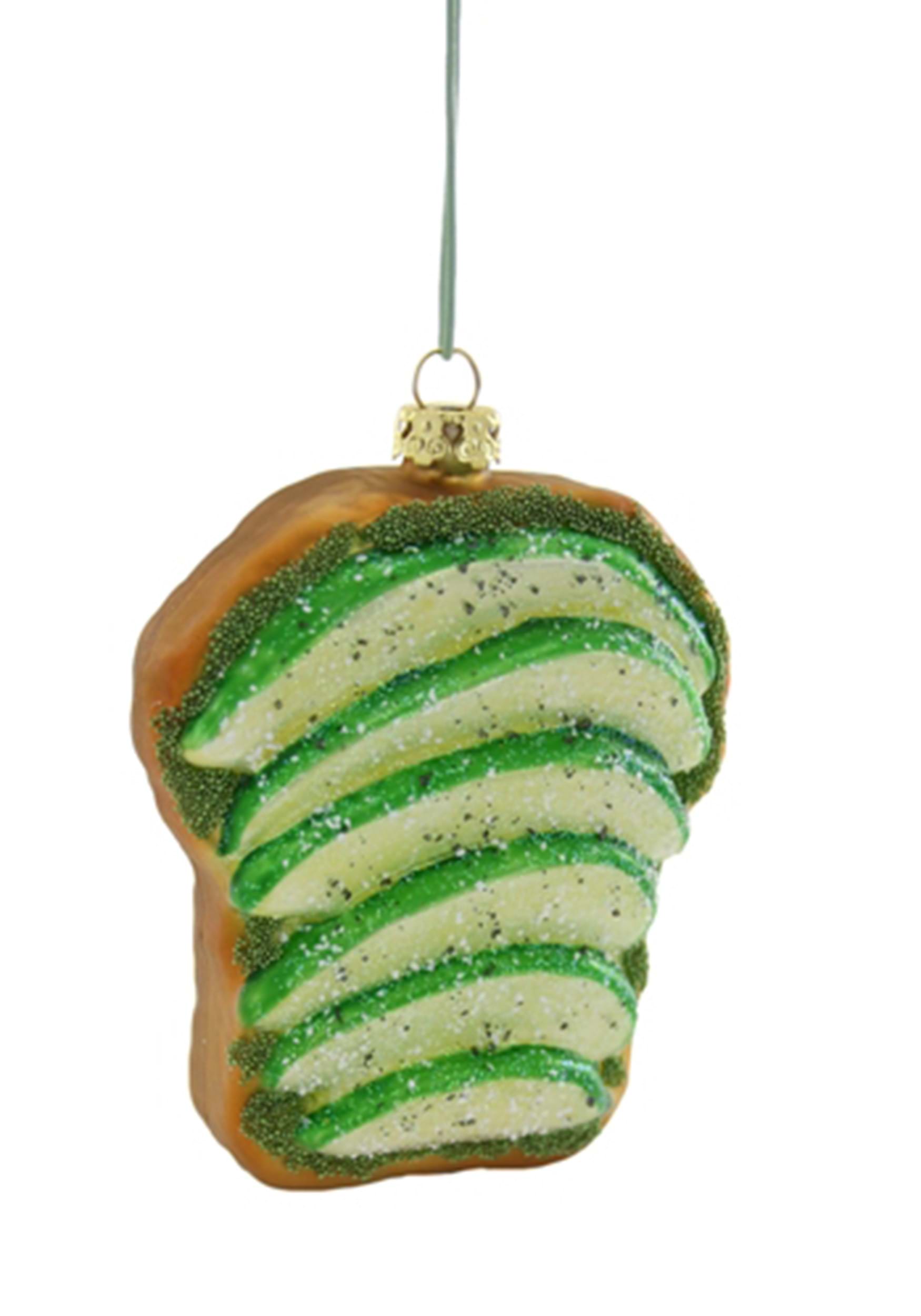 Christmas Ornament: Avocado Toast