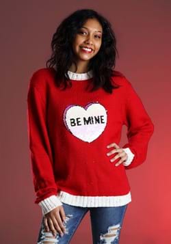 Be Mine Valentine's Day Adult Sweater upd