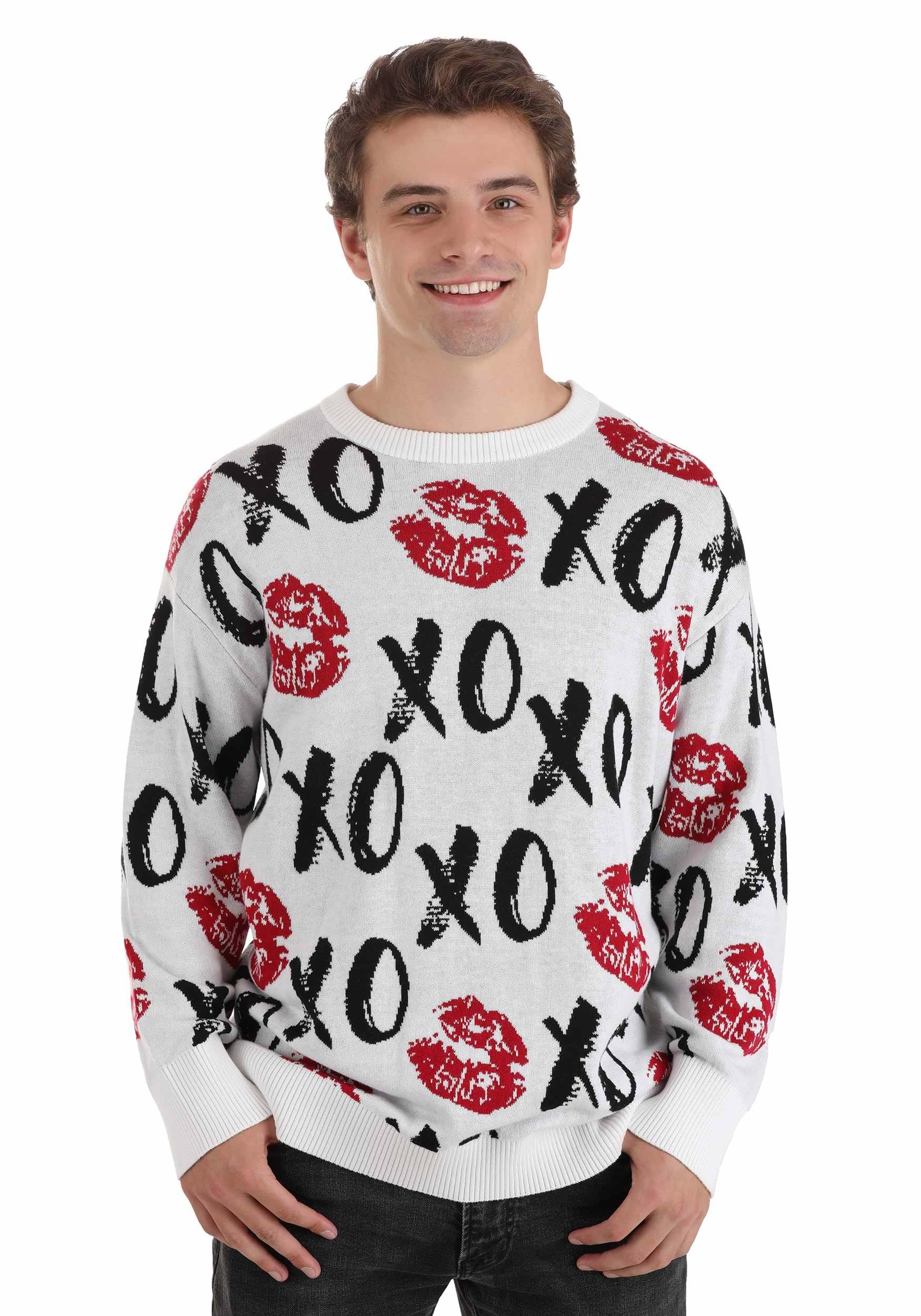 Photos - Fancy Dress A&D FUN Wear Hugs and Kisses Valentine's Day Sweater | Valentines Day Apparel 