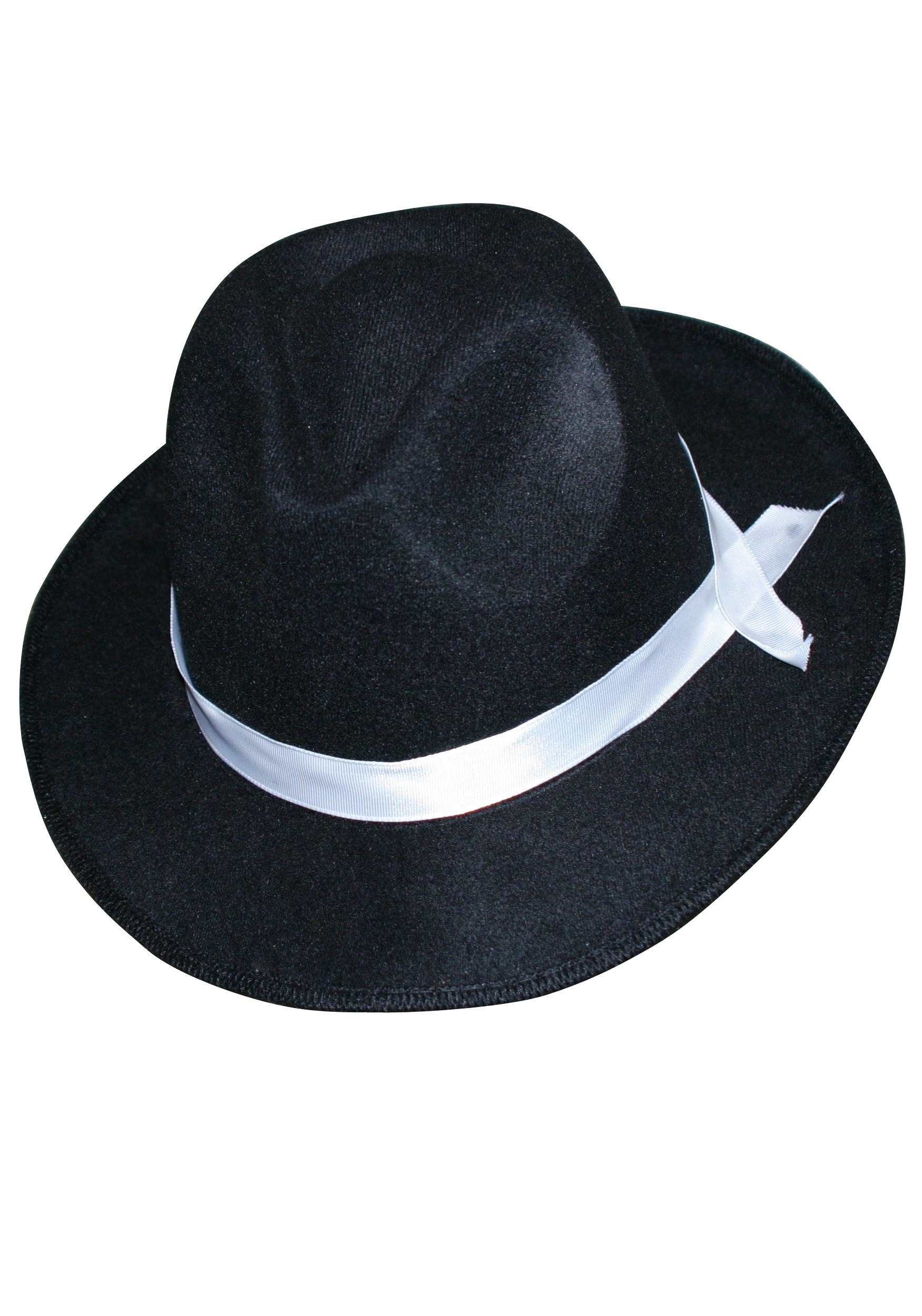 Zoot Suit Mobster Fancy Dress Costume Hat For Adults