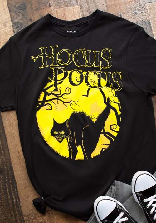 Adult Hocus Pocus Cat T-Shirt