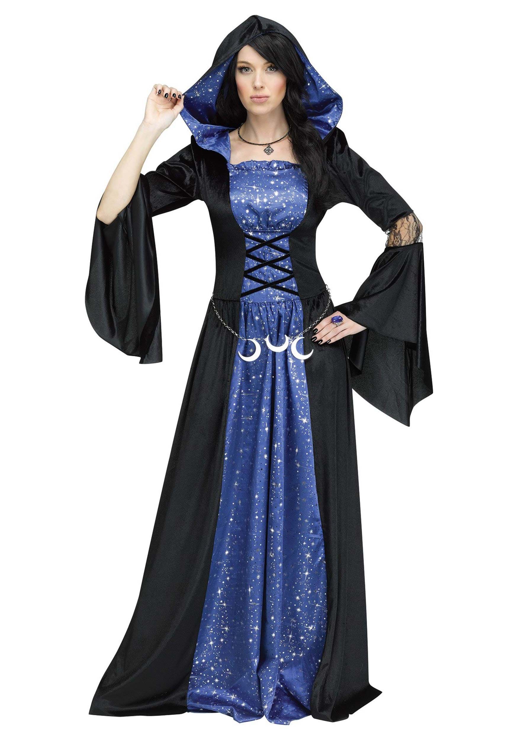 Moon Sorceress Women's Fancy Dress Costume