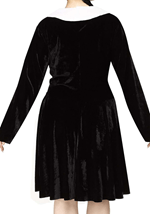 Plus Size Women's Gothic Girl Costume Dress