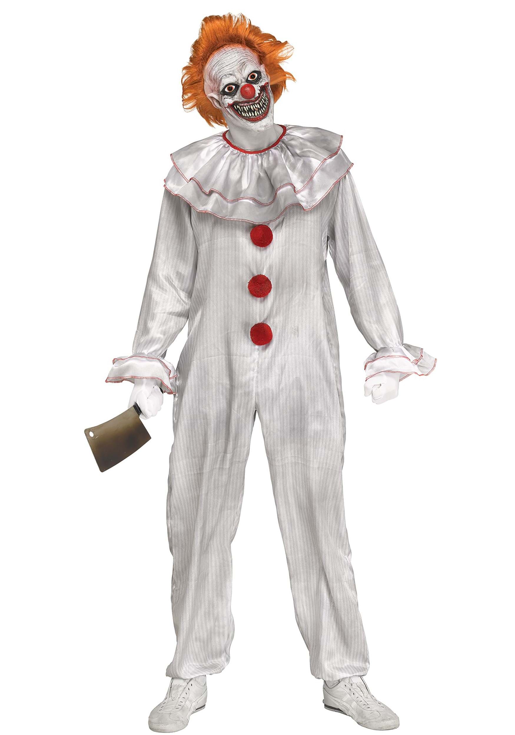 CarnEvil Killer Clown Adult Fancy Dress Costume , Adult Clown Fancy Dress Costumes