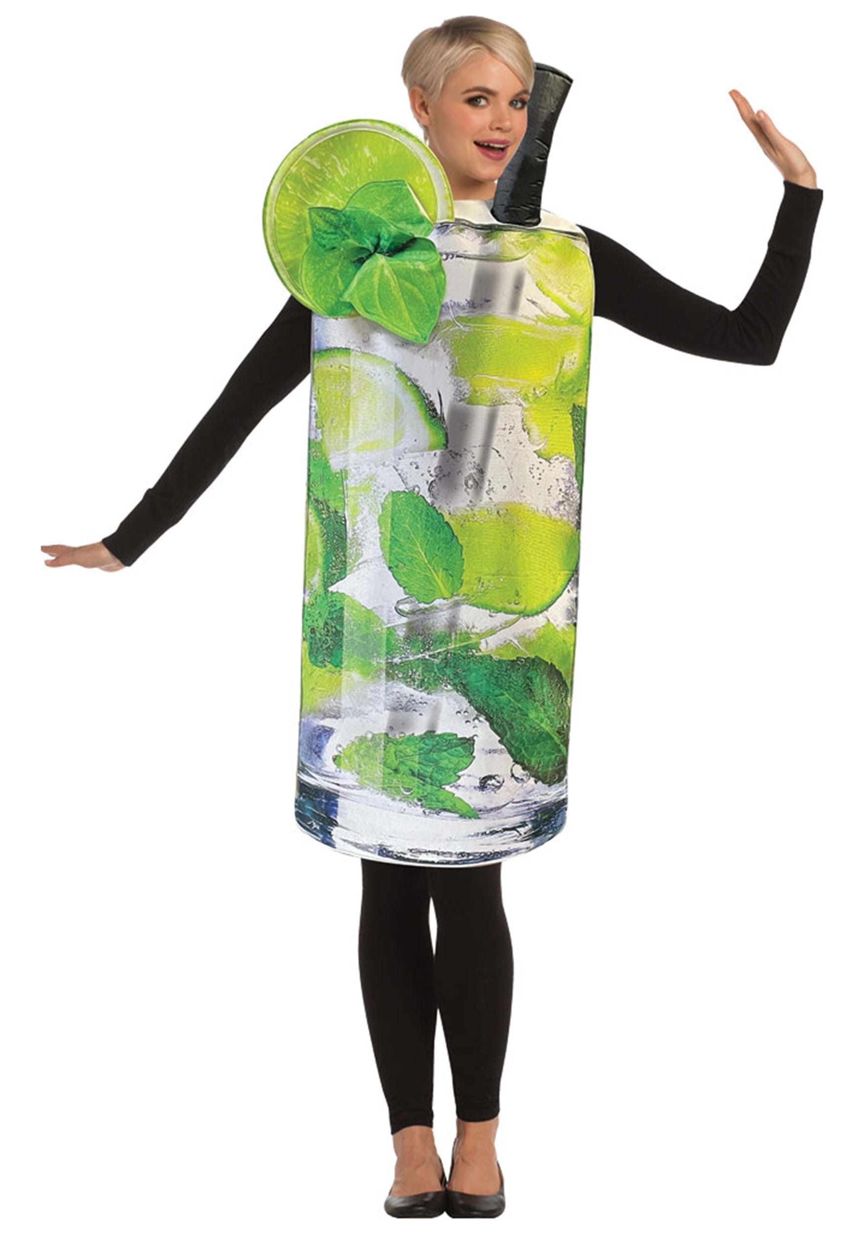 Mint Mojito Adult Fancy Dress Costume