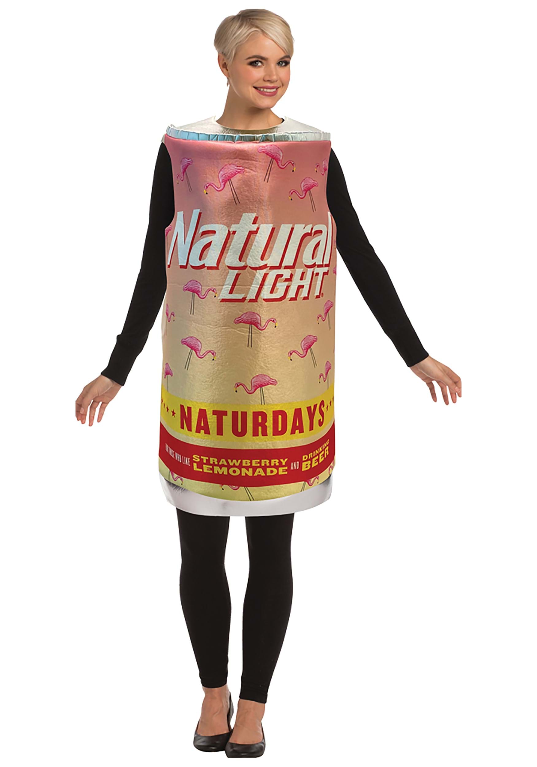 Natural Light Naturdays Can Adult Fancy Dress Costume