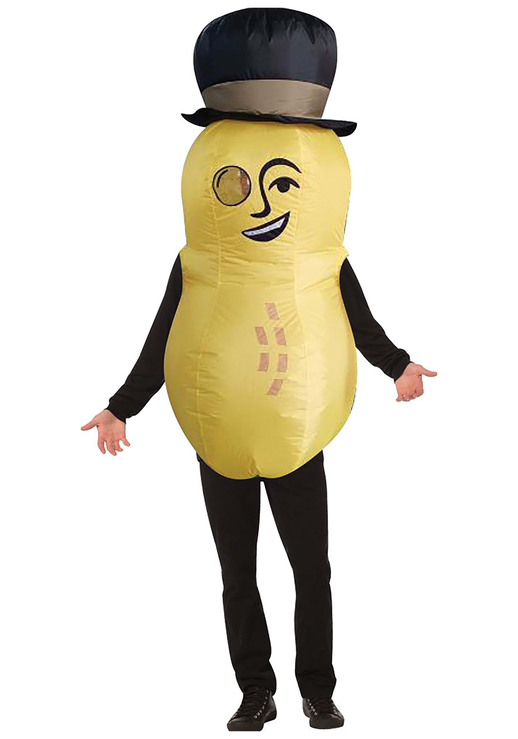 Inflatable Mr. Peanut Fancy Dress Costume