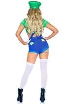 Sexy Piece Green Gamer Sidekick Women's Costume Alt 1