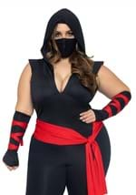 Sexy Deadly Ninja Women's Plus Size Costume Alt 2