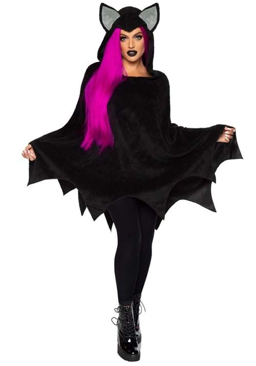 Womens Bat Poncho