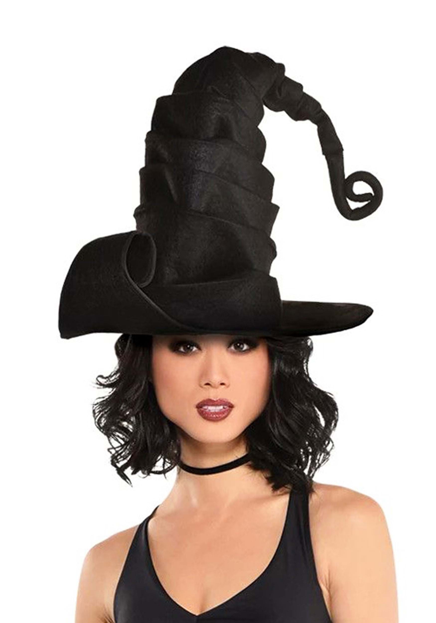 Crinkle Witch Hat , Witch Accessory