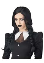 Dark Gothic Braid Black Wig