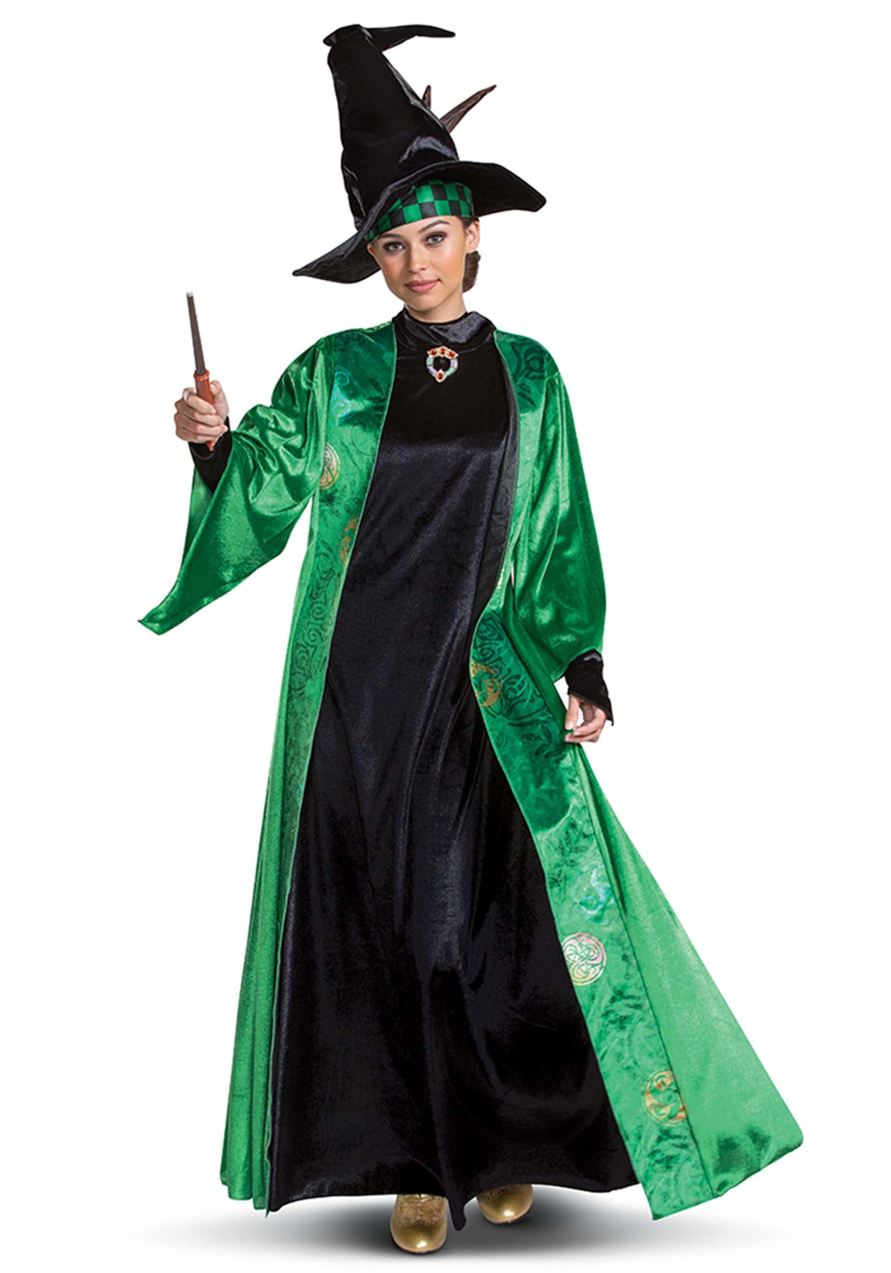 Harry Potter Deluxe Adult Professor McGonagall Fancy Dress Costume