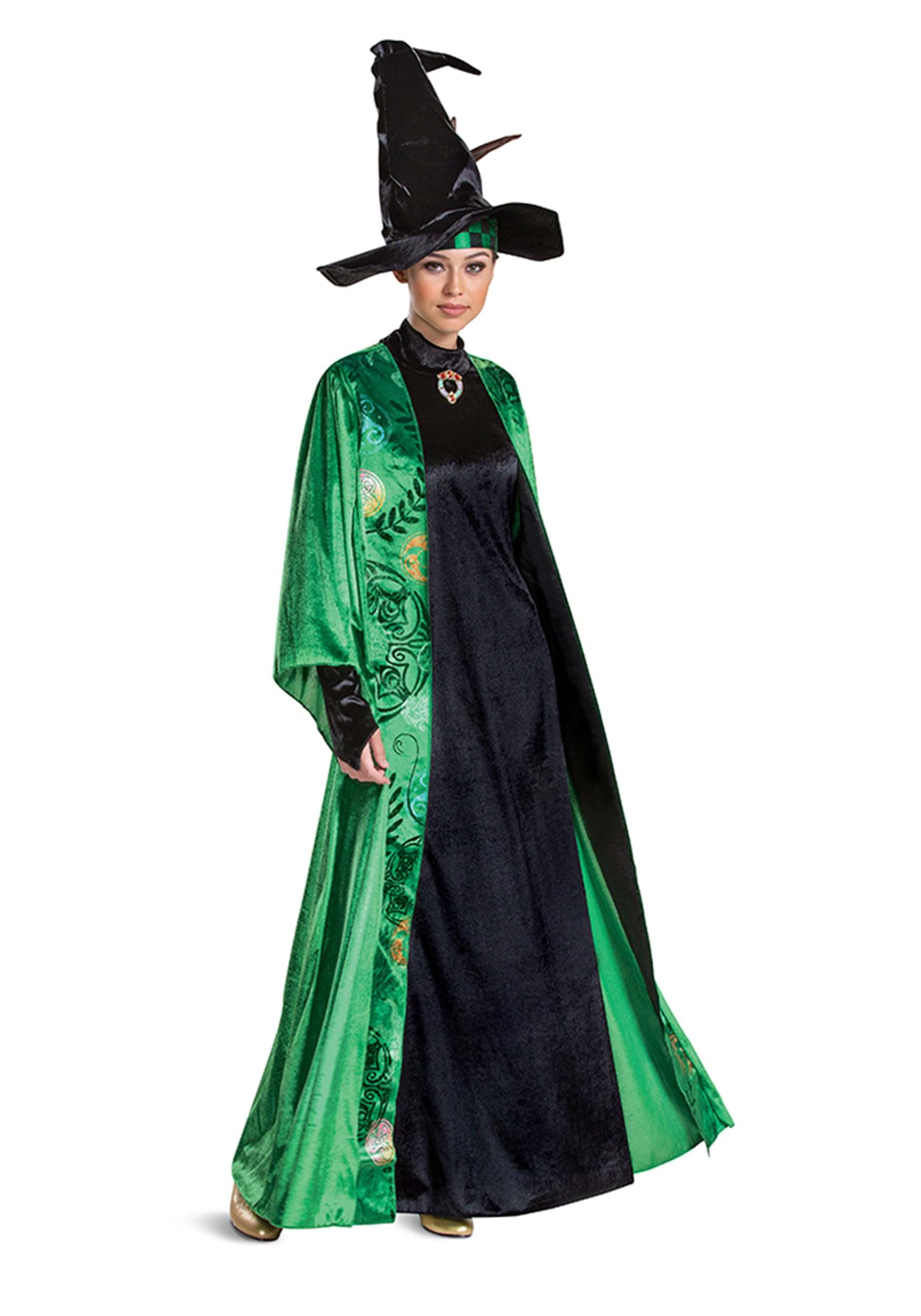 Harry Potter Deluxe Adult Professor McGonagall Fancy Dress Costume