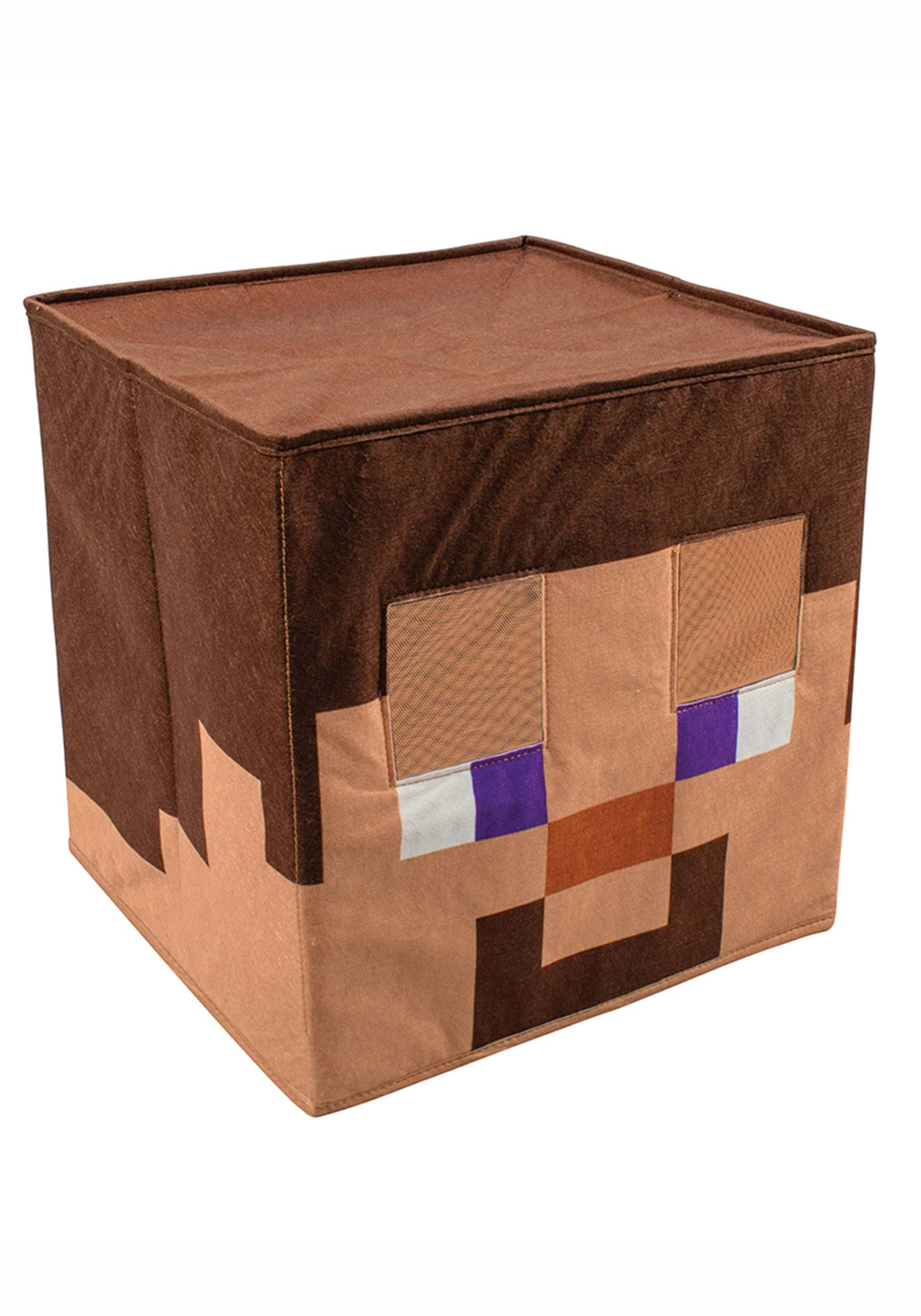 Photos - Fancy Dress Block Disguise Steve Minecraft  Head As Shown DI119799 