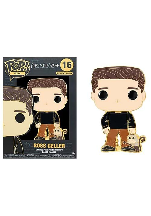 Funko POP Pins Friends Ross w Monkey