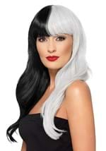 Deluxe Black and Grey Heat Stylable Wig