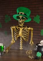 60" Gold Life Size Posable Skeleton Prop Alt 2