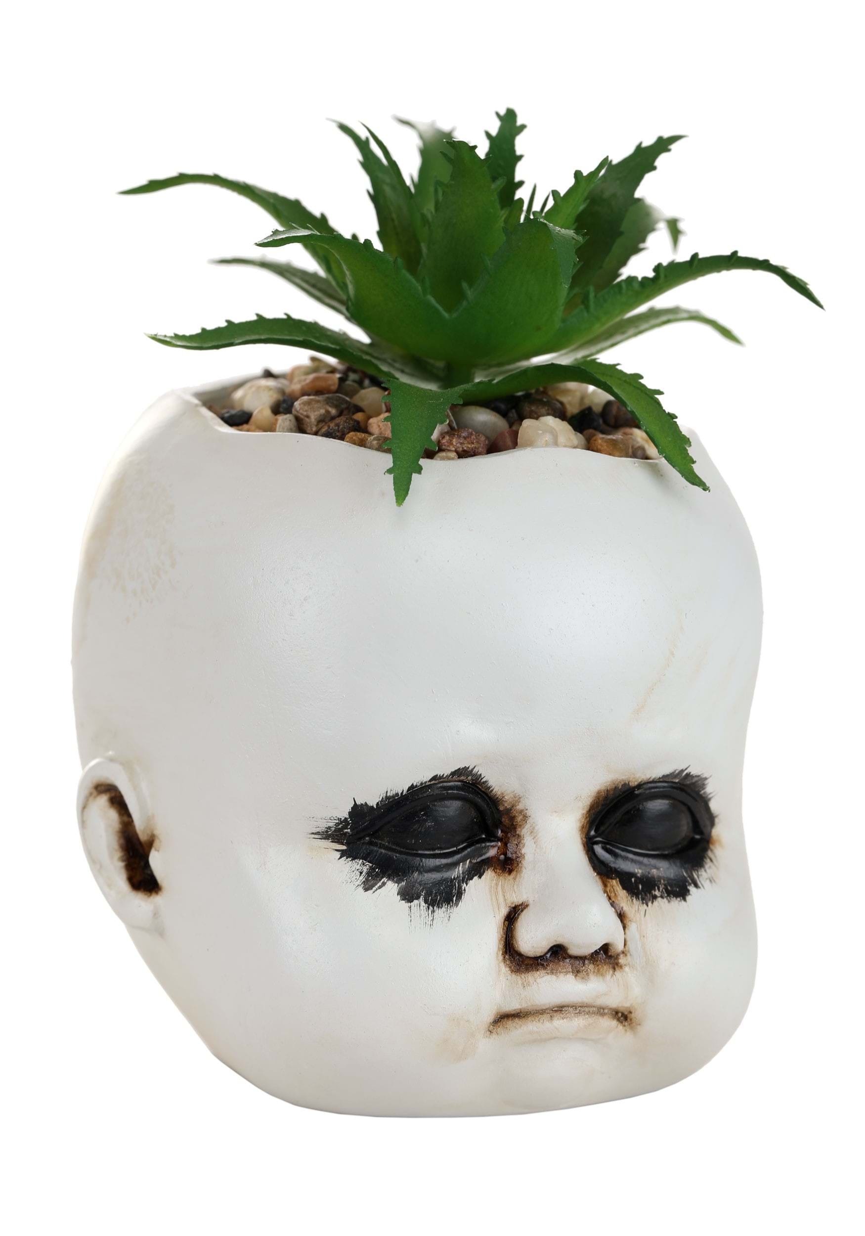 Distressed Doll Succulent Planter Decoration , Home & Office Decorations