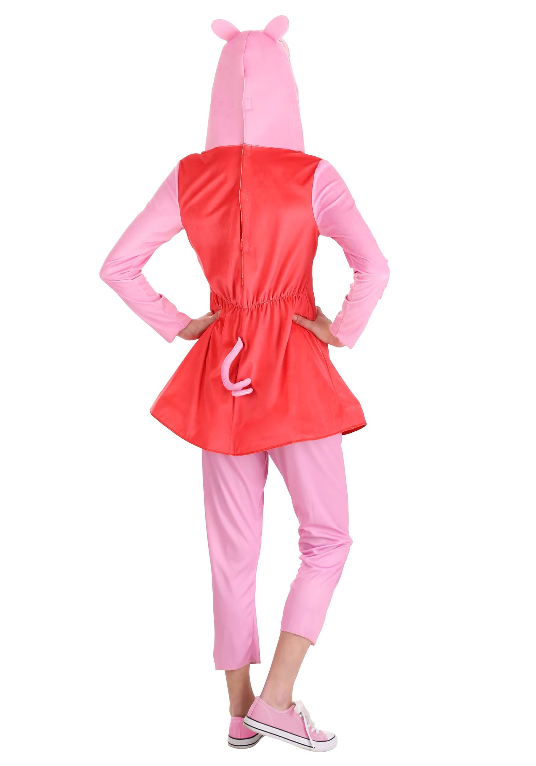Peppa Pig Women's Deluxe Fancy Dress Costume