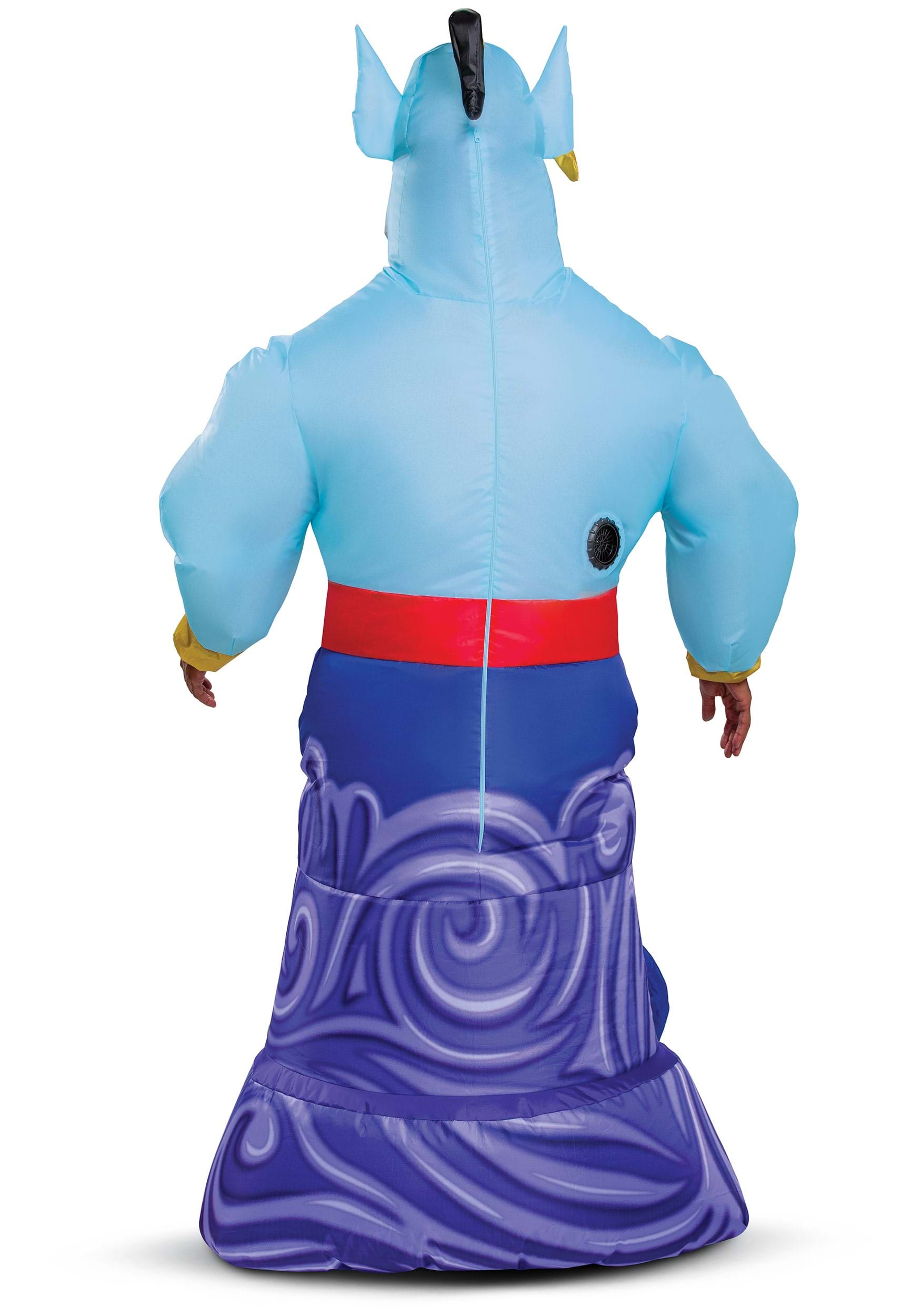 Adult Aladdin Genie Inflatable Fancy Dress Costume , Genie Fancy Dress Costumes