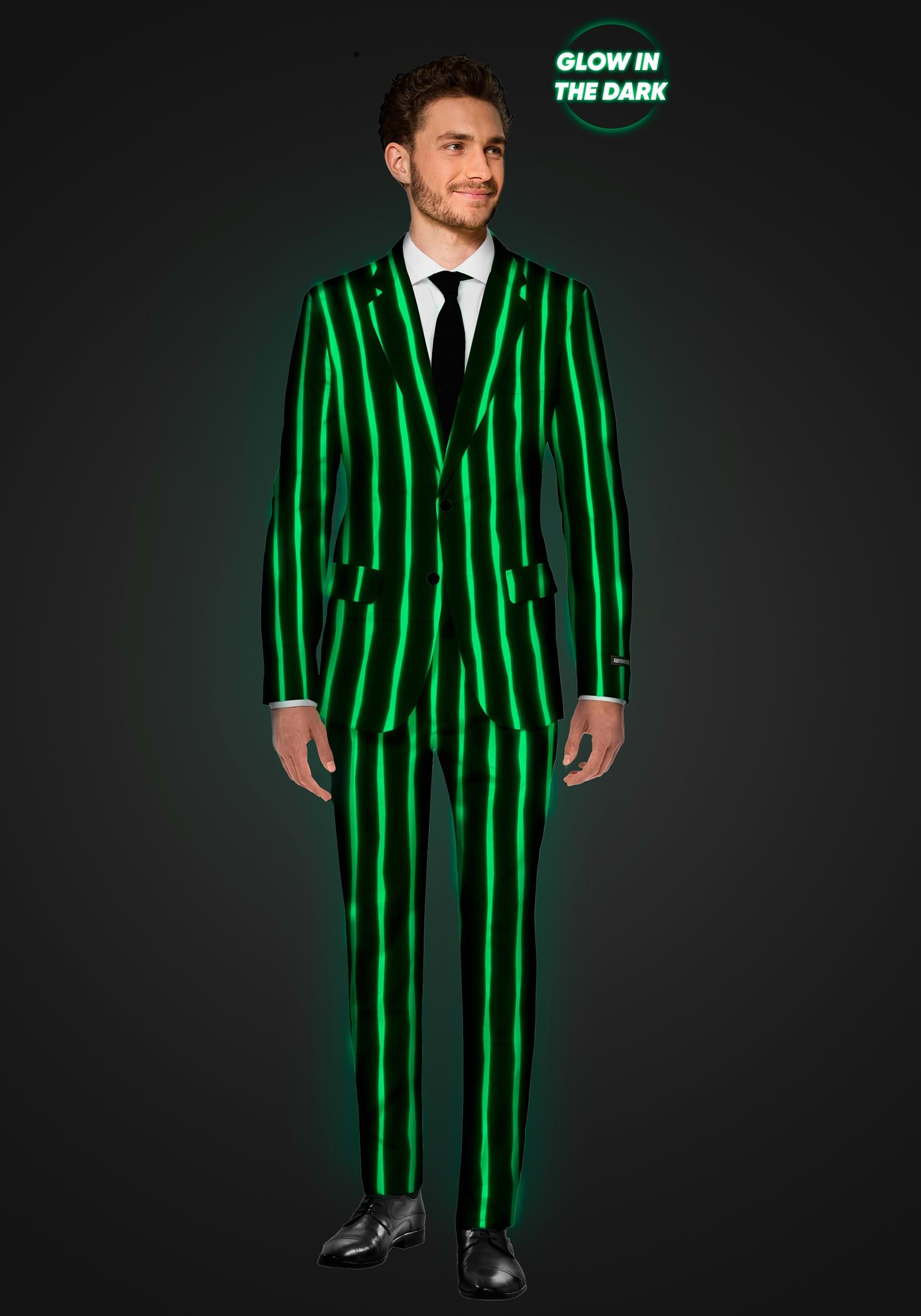 Oversized Suitmeister Glow In The Dark Pinstripe