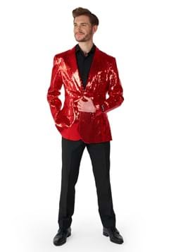 Mens Suitmeister Sequins Red Blazer