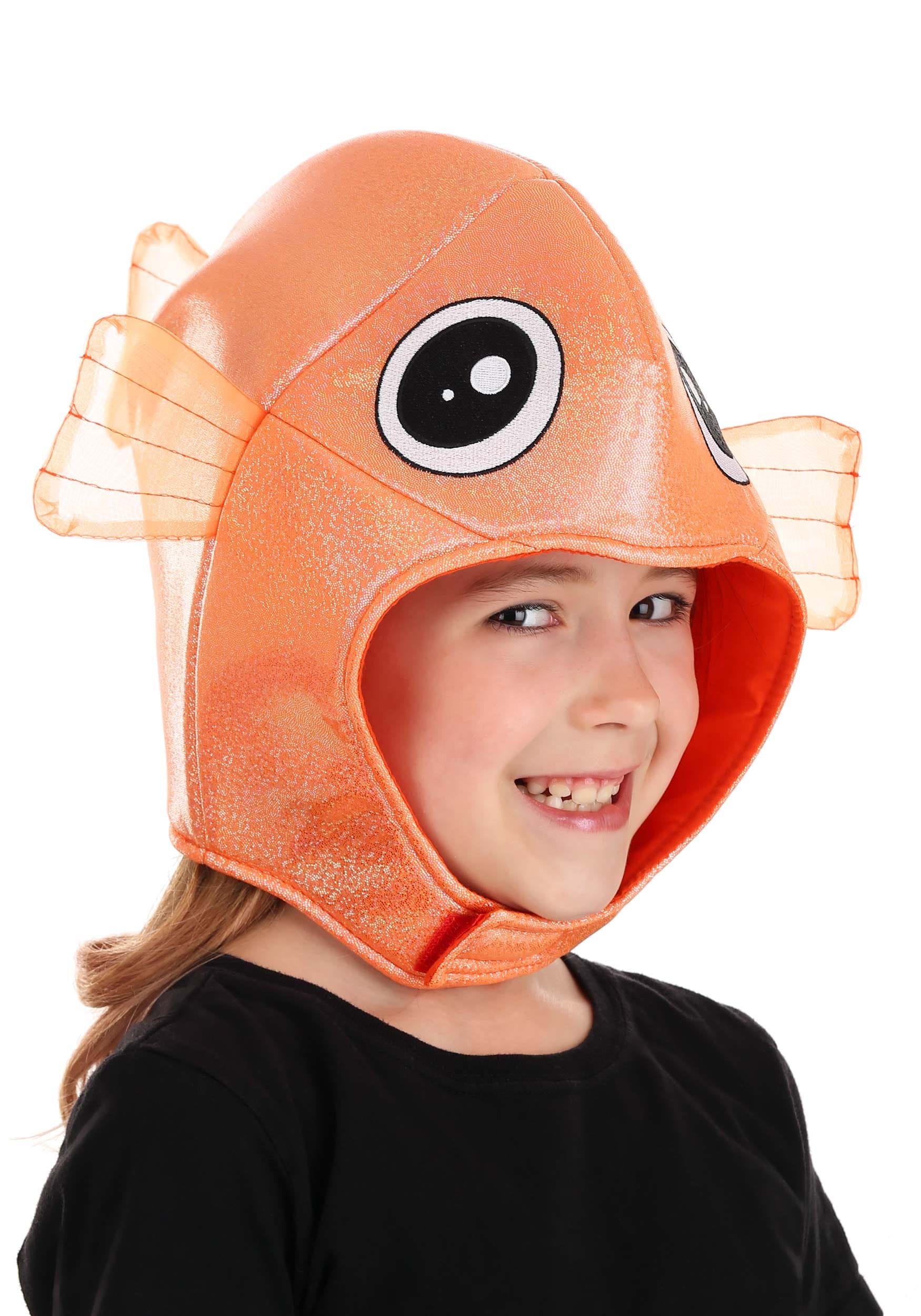 Goldfish Fancy Dress Costume Accessory Hood