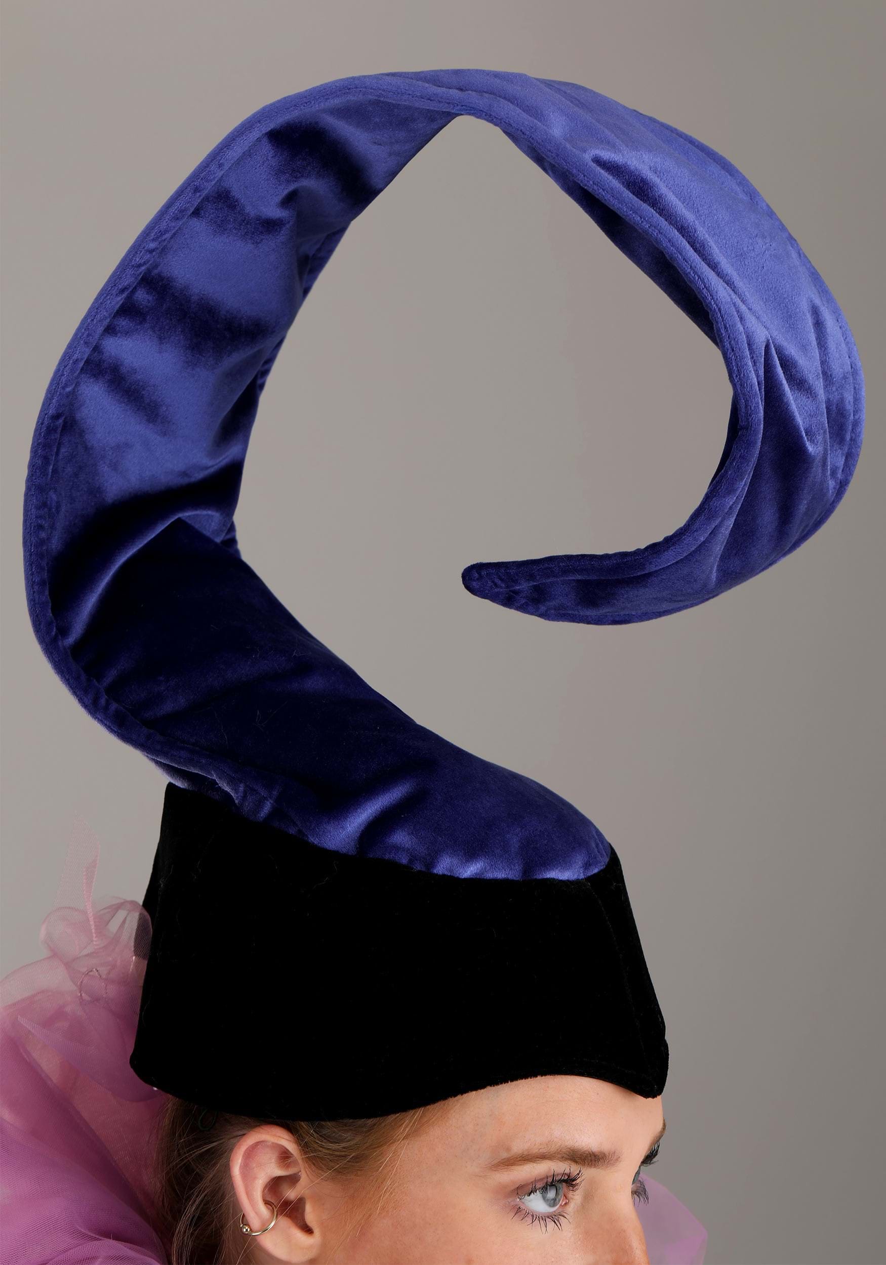 Emperor's New Groove - Yzma Hat and Collar Kit | Adult | Womens | Black/Purple | One-Size | Fun Costumes
