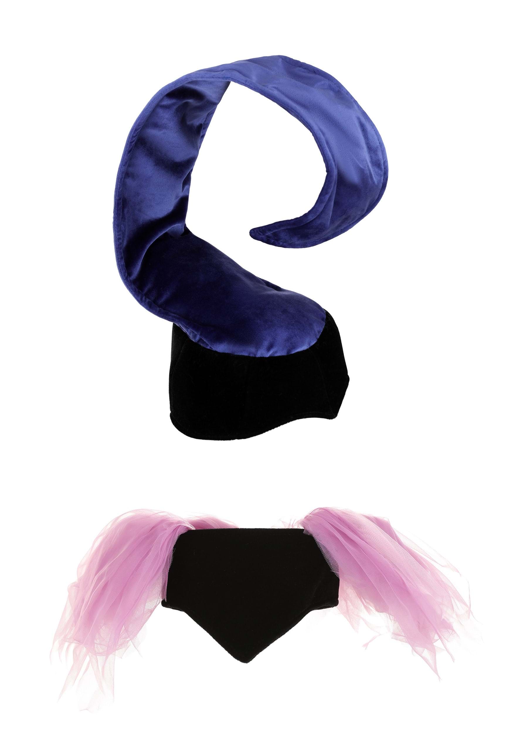 Emperor's New Groove - Yzma Hat and Collar Kit | Adult | Womens | Black/Purple | One-Size | Fun Costumes