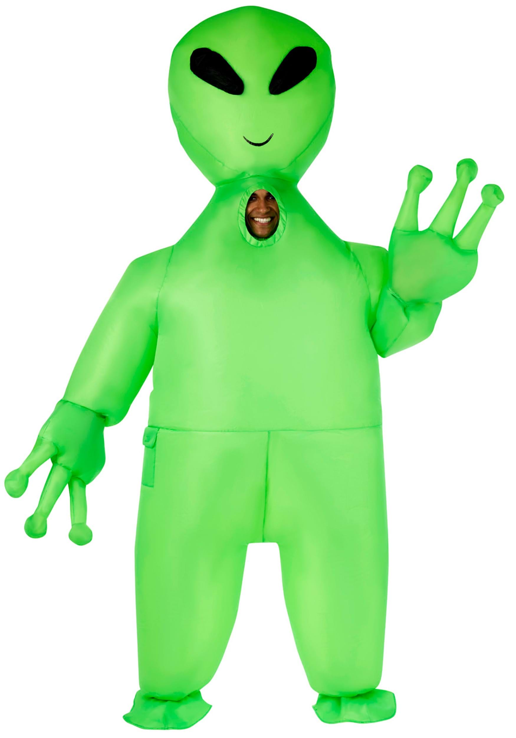 Giant Alien Inflatable Fancy Dress Costume For Adults