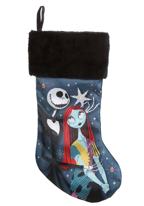 Nightmare Before Christmas Jack and Sally Stocking