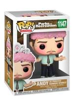 Funko POP TV Parks Rec Andy as Princess Rainbow Sparkle A1