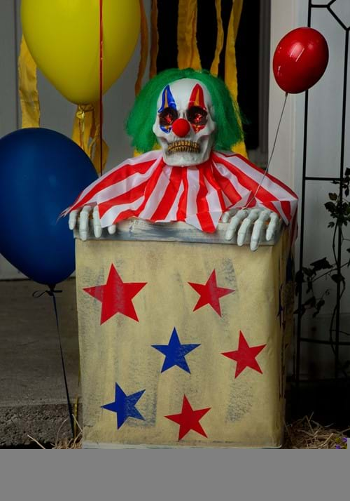 Animated Clown in Box