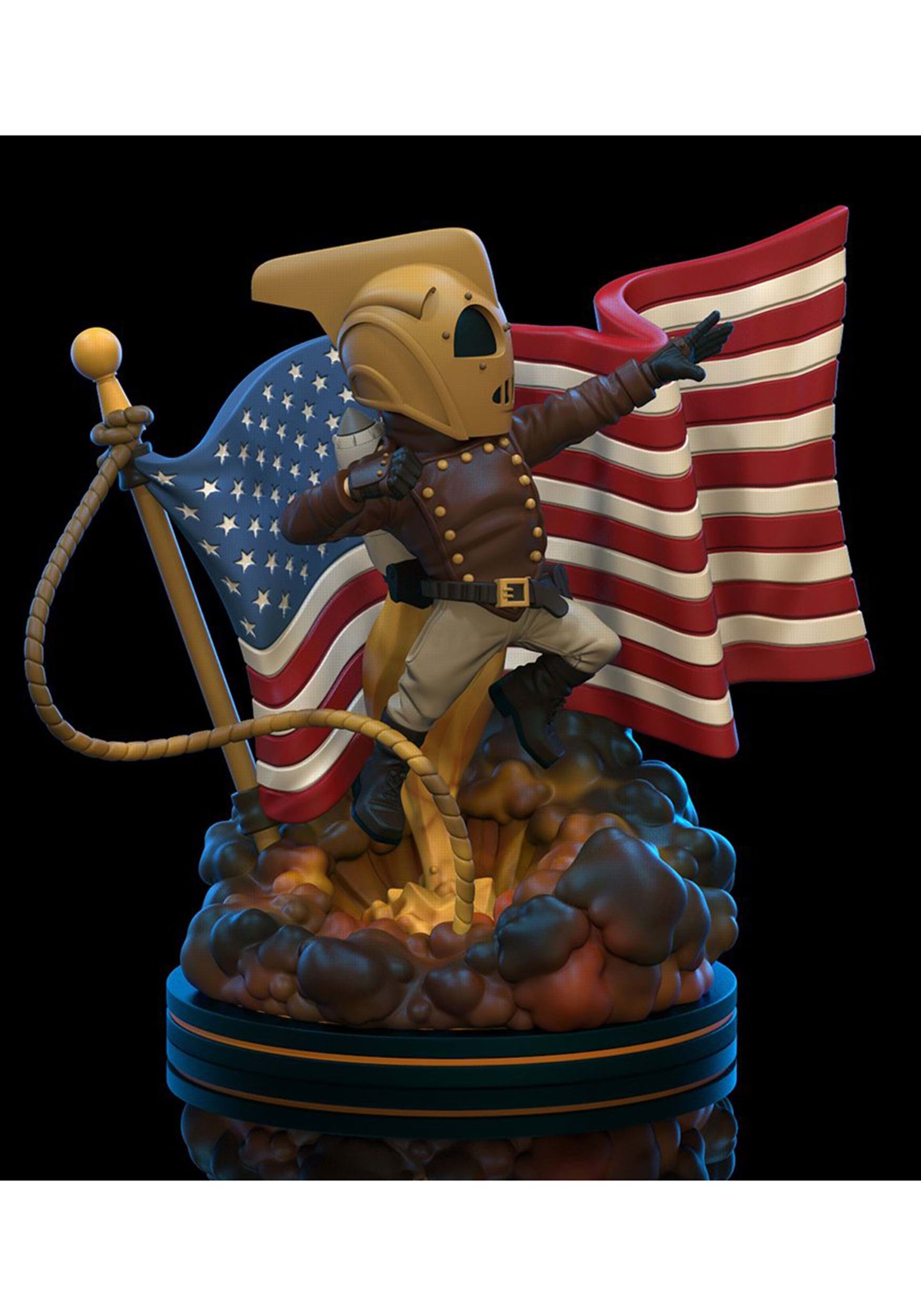 Disney The Rocketeer Q-Fig Statue , Disney Collectibles