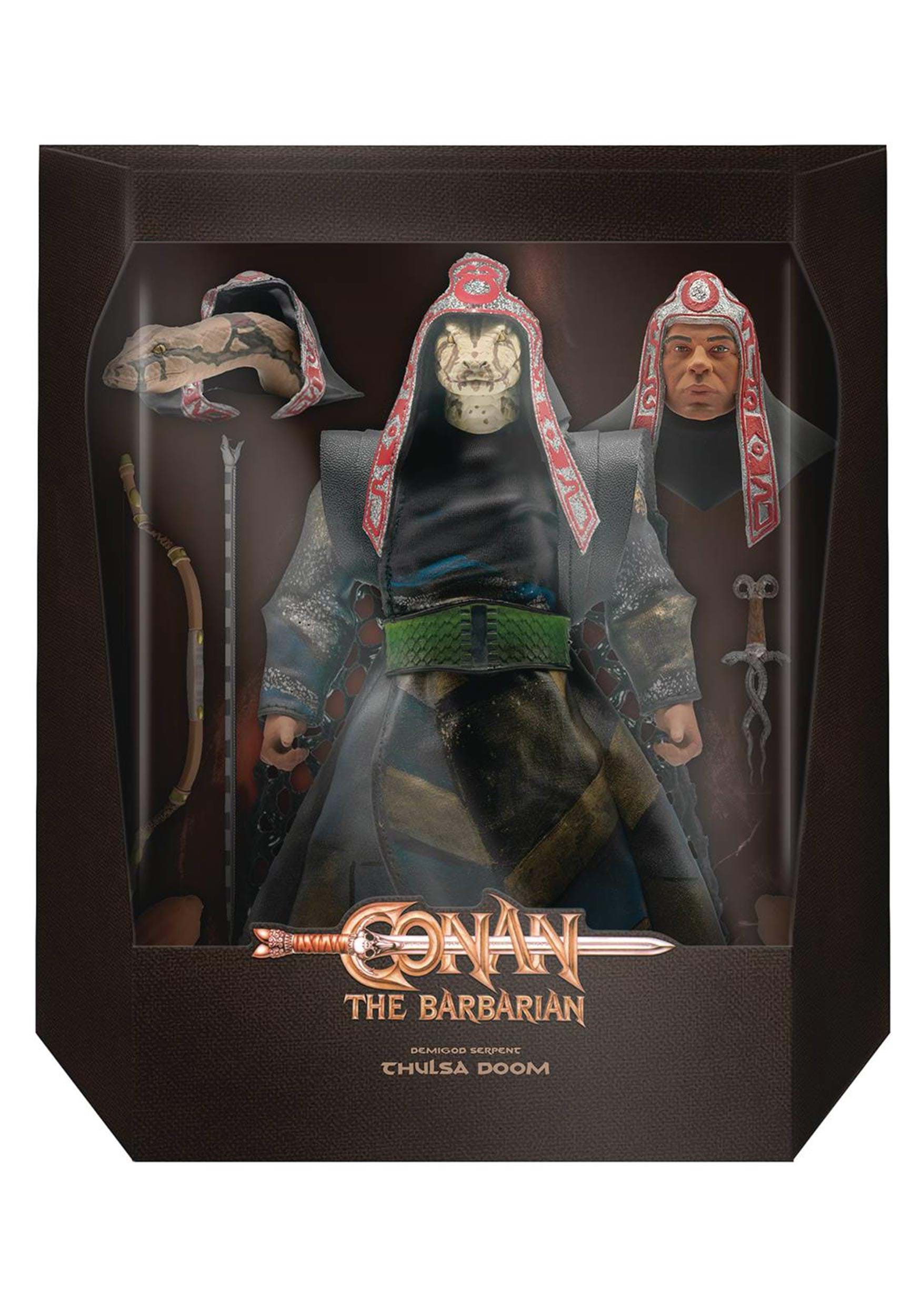 Conan The Barbarian Ultimates Snake Priest Thulsa Figure