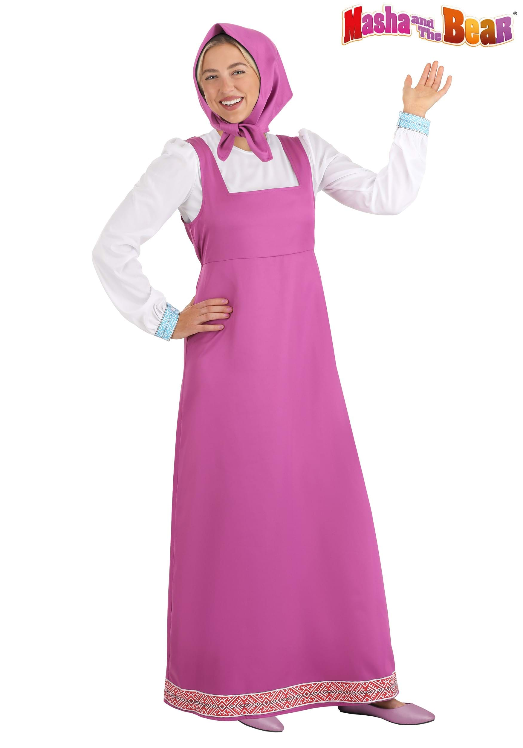 Women s Masha and the Bear Masha Costume