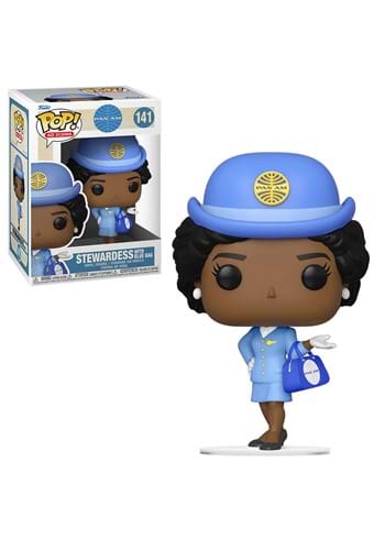 Funko POP! Ad Icons: Pan Am - Stewardess W/ White Bag #142 - Vaulted Collectibles