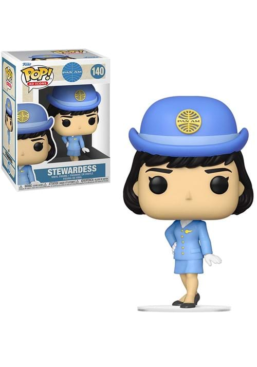 Funko POP Ad Icons Pan Am Stewardess w o Bag