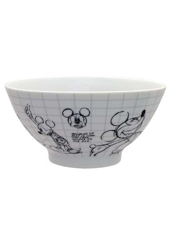 Disney Sketchbook Mickey Soup Cereal Bowl